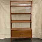 Open Box: Mid-Century Bookshelf w/ Drawer (38") - Acorn