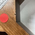 Open Box: Mid-Century Swivel Office Chair - Twill Dove, Acorn