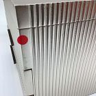 Open Box: Modern Fluted Jewelry Box, Grand (7.5"H) - Champagne