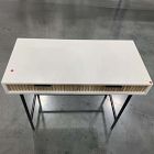 Open Box: Quinn Mini Desk (37") - Rubberwood, Dark Bronze