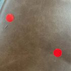 Open Box: Scooped Ash Wood Leather Dining Armchair - Sonoma Cocoa