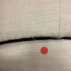 Open Box: Viv Swivel Ottoman - Performance Basket Slub Sand