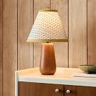 Emma Chamberlain Wooden Table Lamp (16.5")