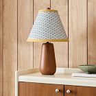 Emma Chamberlain Wooden Table Lamp (16.5")