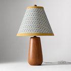 Emma Chamberlain Wooden Table Lamp (16.5")