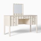 Scalloped Vanity Desk Set (56")