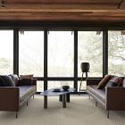 Contiguous Circles Wool Rug