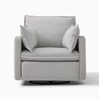 Paxton Pillow Manual &amp; Power Swivel Glider Recliner