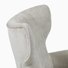 Lucia Wing Chair - Wood Legs