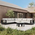 Telluride Aluminum Outdoor 4-Piece L-Shaped Sectional (148")