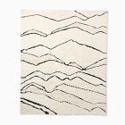 Open Box: Carrerra Shag Wool Rug, 9' x 12' - Alabaster