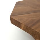 Natural Geometric Coffee Table (53")