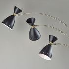 Oscar 3-Arm Arc Lamp (82")