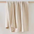 Linen Cotton Solid Throw