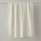 Chunky Cotton Knit Throw