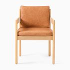 Halsey Leather Dining Arm Chair