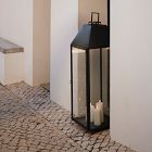 Modern Antique Bronze Metal Outdoor Lanterns