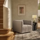 Anniina Channeled Swivel Chair
