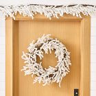 Faux White Berry Wreath &amp; Garland