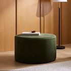 Emmett Round Drum Ottoman
