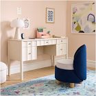 Scalloped Storage Desk (56")