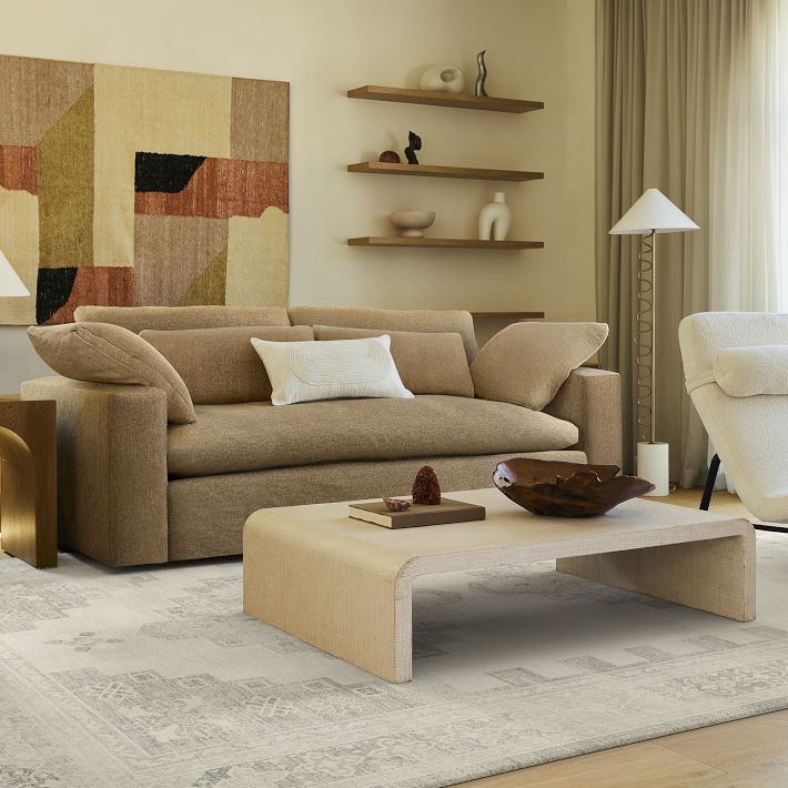 Stepped Medallion Performance Rug | West Elm