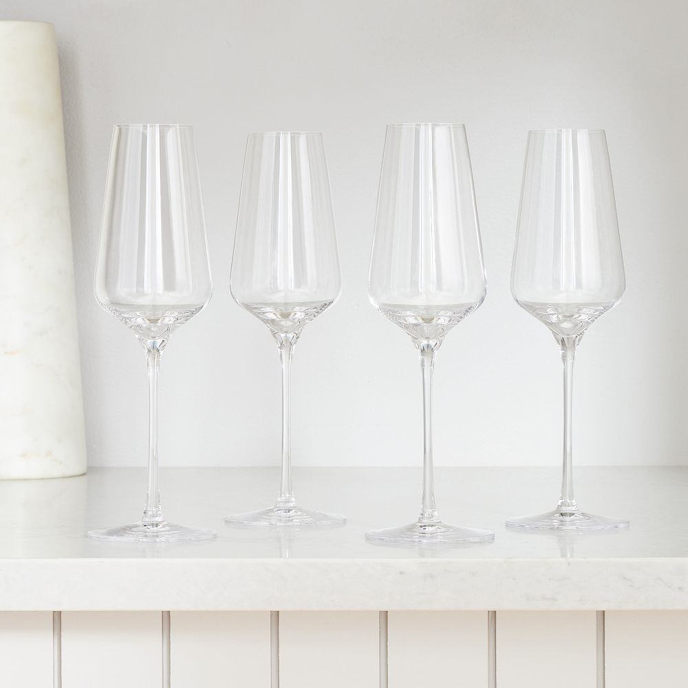 Starlight Lead-Free Crystal Champagne Glass Sets