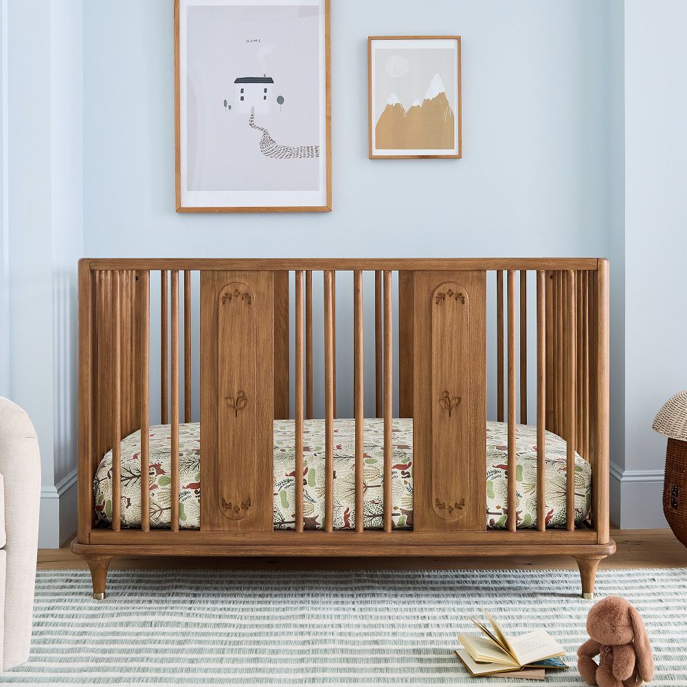 Adaptable Crib Sprig Convertible Crib: Safe, Adaptable Design | West Elm