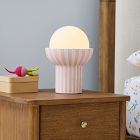 West Elm Kids x PBK Striped Ceramic Table Lamp (10")