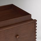 Josephine 4-Drawer Narrow Dresser with Removable Topper (38")