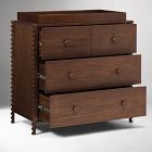 Josephine 4-Drawer Narrow Dresser with Removable Topper (38")