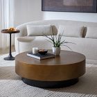 Modern Steel Coffee Table (43.5")