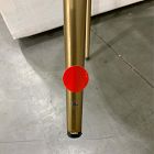 Open Box: Finley High Back Dining Chair - Performance Velvet Midnight, Champagne Bronze