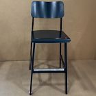 Open Box: Grand Rapids Chair Co. Sadie II Outdoor Bar Stool - Ink Black