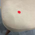 Open Box: Hyde Dining Chair (31.75") - Ludlow Leather Sand, Cool Walnut