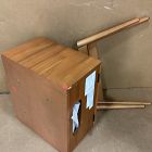 Open Box: Mid-Century Charging Nightstand (17.5") - Acorn