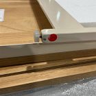 Open Box: Pierce Media Console (66") - Alabaster White, Blonde