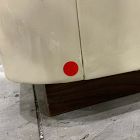 Open Box: Shea High-Gloss Enameled Lacquer Media Console (72") - Claro, Antique Brass