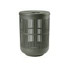 Open Box: Ume Laundry Basket w/Lid, Tall - Olive