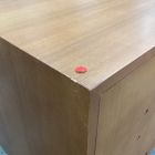 Open Box: Volume Round Drum Coffee Table (44") - Winter Wood