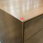 Open Box: Volume Round Drum Coffee Table (44") - Winter Wood