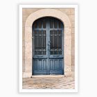 Blue Arch Doors Wall Art