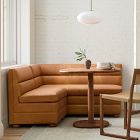 Tilda 2-Piece Leather Storage Banquette (84", 112")