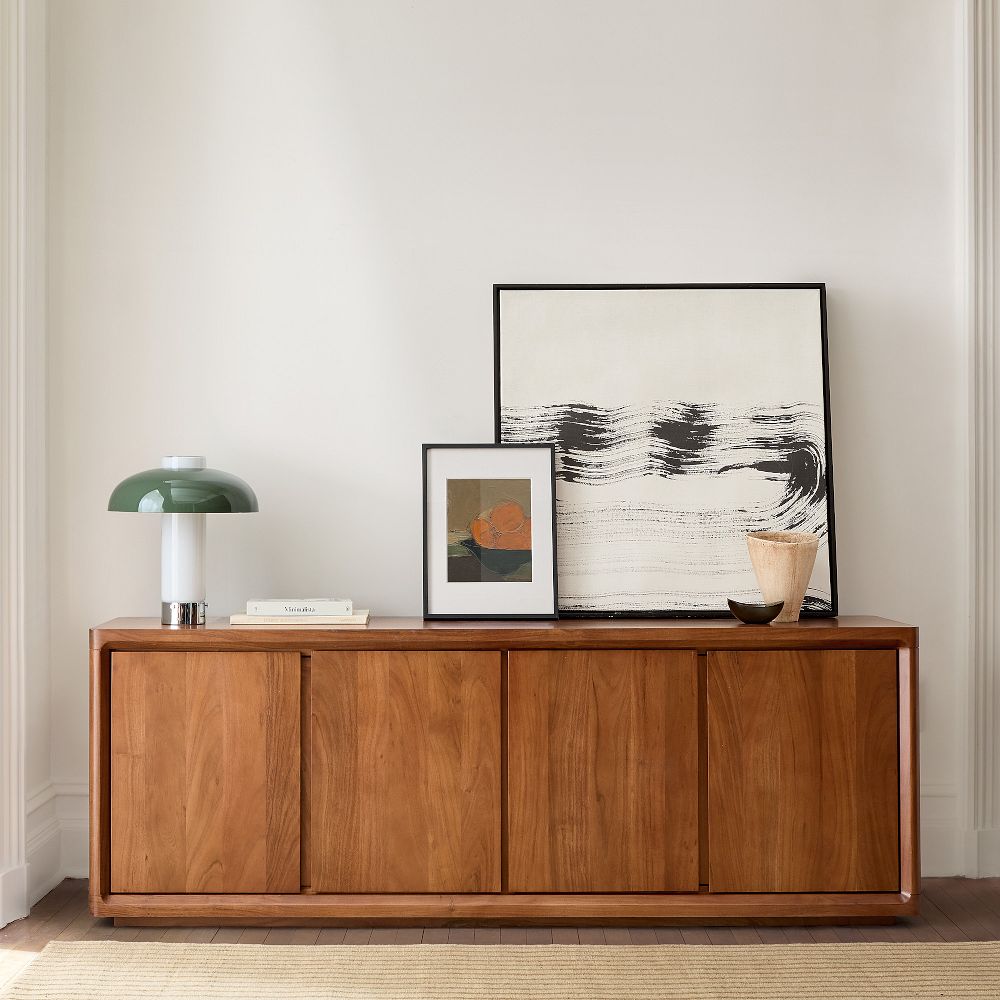 Calla Solid Wood Media Console (72") by West Elm