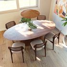 Eurydice Oval Plinth Dining Table (86")