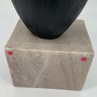 Open Box: Alba Wood Sculptural Object (19") - Black