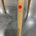 Open Box: Boerum Dining Chair - Ludlow Leather Sesame, Blonde