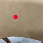 Open Box: Hyde Dining Chair - Ludlow Leather Sand, Cool Walnut