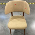 Open Box: Hyde Dining Chair - Ludlow Leather Sand, Cool Walnut