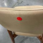 Open Box: Hyde Dining Chair - Ludlow Leather Sand, Cool Walnut